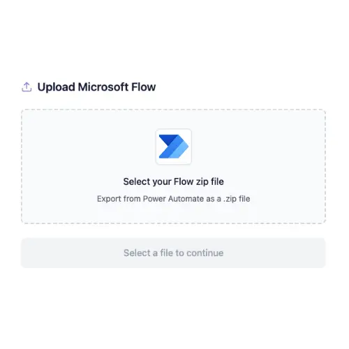 Power Automate Flows - Export and showcase Power Automate Flows with triggers, steps, and actions
